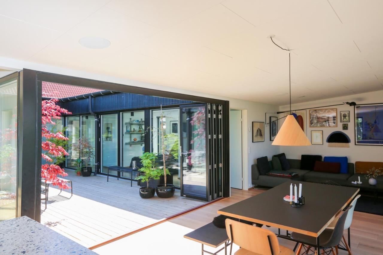 فيلا Modern Architecture Atrium House كوبنهاجن المظهر الخارجي الصورة